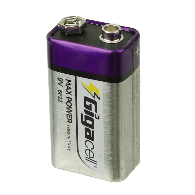 باتری کتابی گیگاسل Gigacell Max Power Heavy Duty 6F22