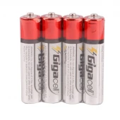 باتری چهارتایی نیم قلمی Gigacell Ultra Heavy Duty R03 1.5V AAA بسته 40 عددی شرینک