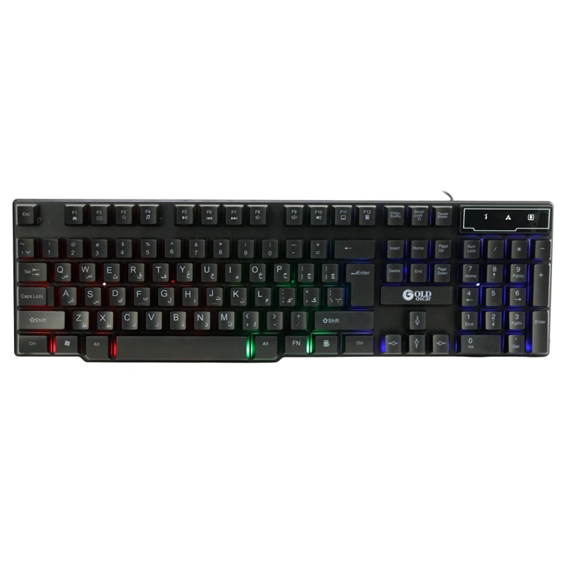 کیبورد گیمینگ گلد استار KB7123