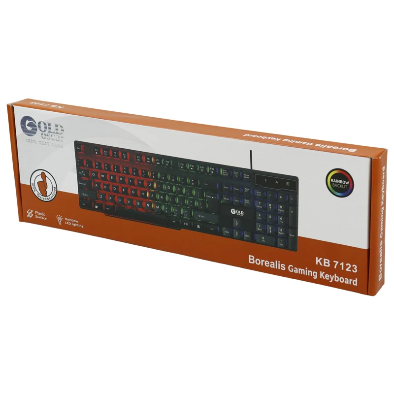 کیبورد گیمینگ گلد استار KB7123