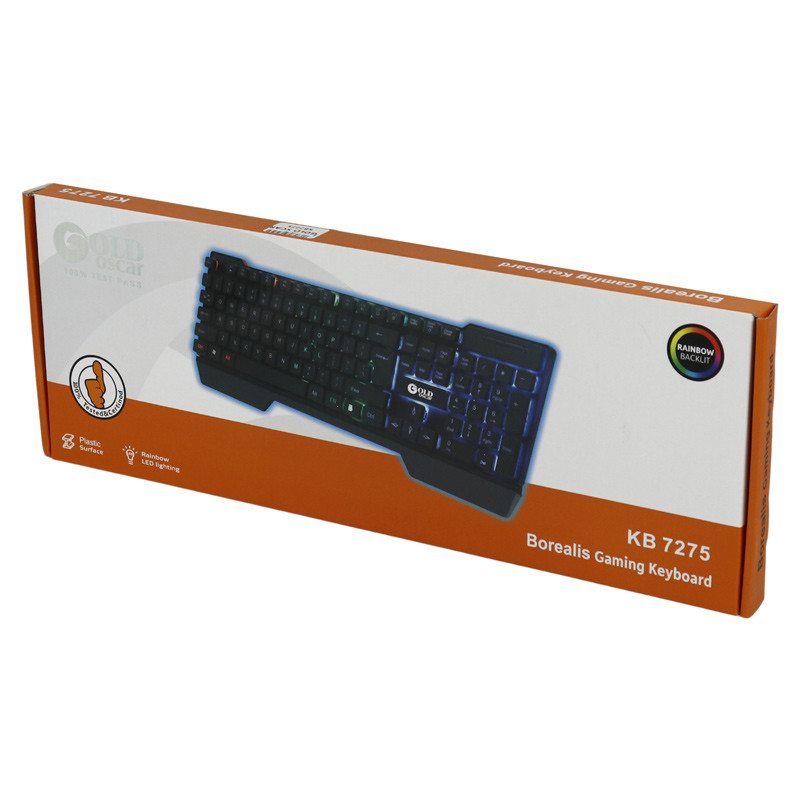 کیبورد گیمینگ گلد استار KB7275