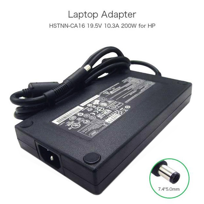شارژر لپ تاپ HP 19.5V 10.3A سر دلی