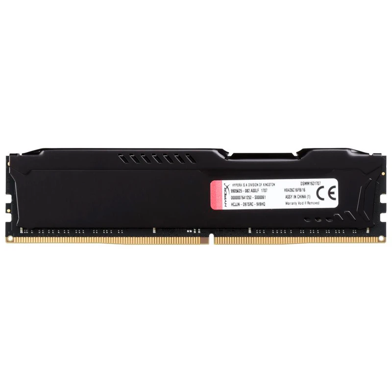رم کامپیوتر هایپرایکس Fury DDR4 16GB Single 2666MHz CL16