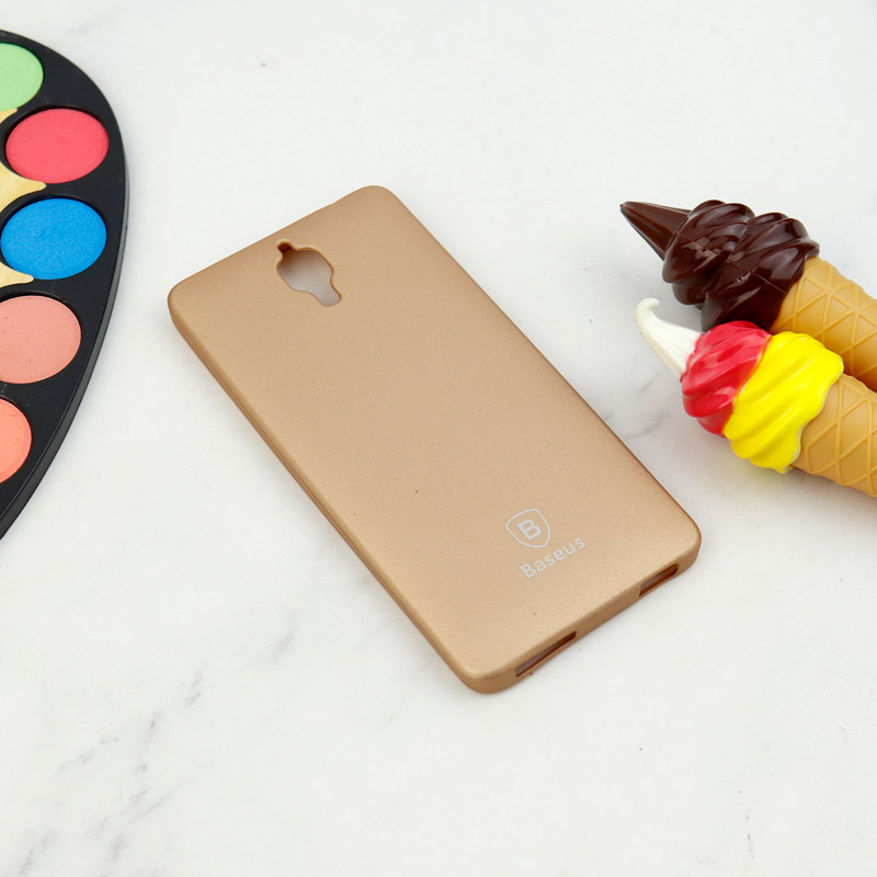 قاب ژله ای شمعی باسئوس Motorola Moto M طلایی