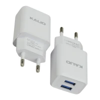 کلگی شارژ Kalio CH-10 2Port 2.1A 10.5W بسته 2 عددی شرینک