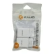 کلگی شارژ Kalio CH-10 2Port 2.1A 10.5W بسته 2 عددی شرینک