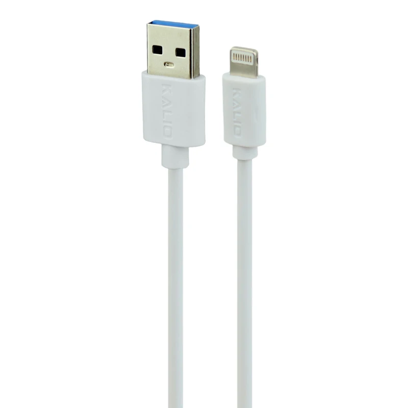 کابل لایتنینگ فست شارژ 5 آمپر Kalio SJ09-i6 طول 2 متر