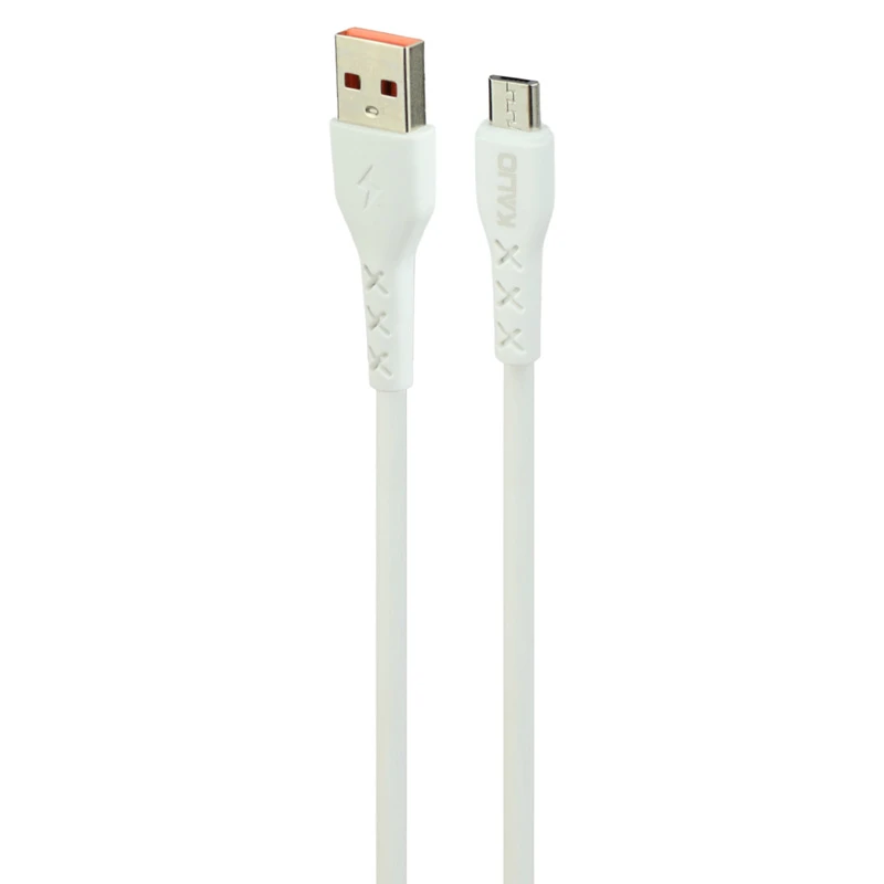 کابل میکرو یو اس بی فست شارژ 5 آمپر Kalio SJ10-V8 طول 1 متر