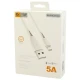 کابل لایتنینگ فست شارژ 5 آمپر Kalio SJ10-i6 طول 1 متر