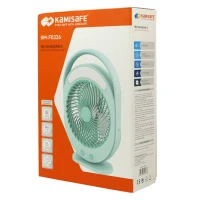 پنکه رومیزی شارژی کامی سیف KM-F0336