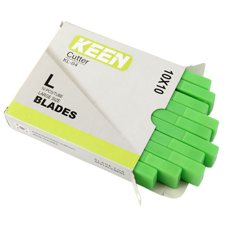 تیغ کاتر Keen KS-04-L بسته 100 عددی