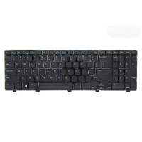 کیبورد لپ تاپ دل Dell Inspiron 3521 بدون فریم مشکی