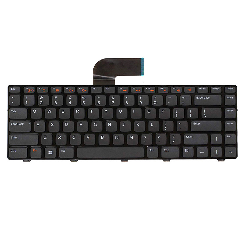 کیبورد لپ تاپ دل Dell L502 با فریم مشکی