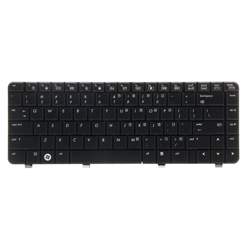 کیبورد لپ تاپ اچ پی HP Compaq Presario CQ40 با فریم مشکی