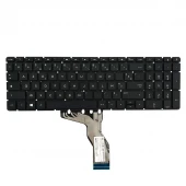 کیبورد لپ تاپ اچ پی HP Pavilion 15-BS بدون فریم مشکی