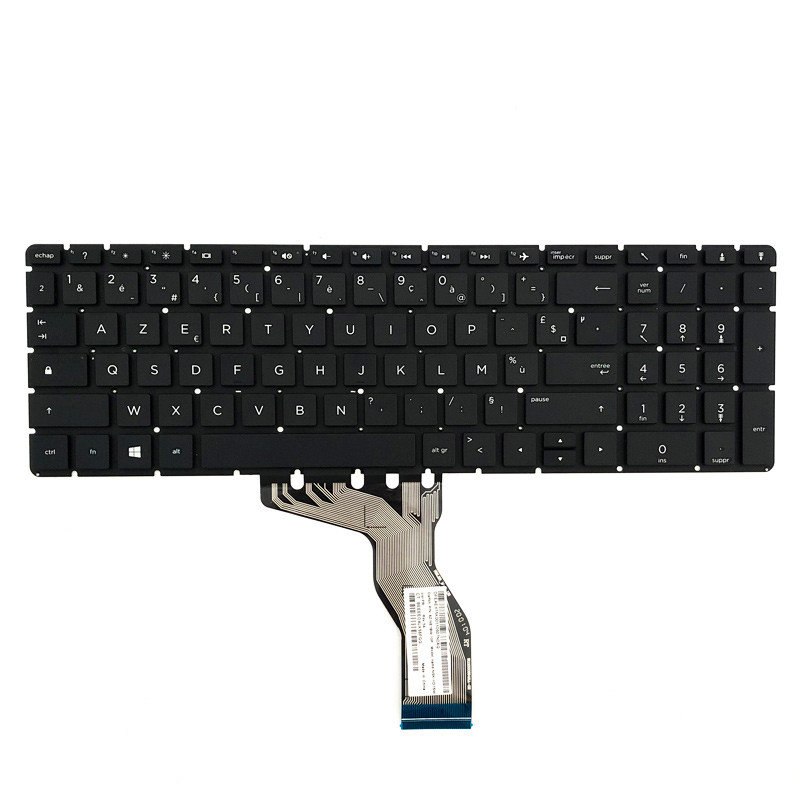 کیبورد لپ تاپ اچ پی HP Pavilion 15-BS بدون فریم مشکی