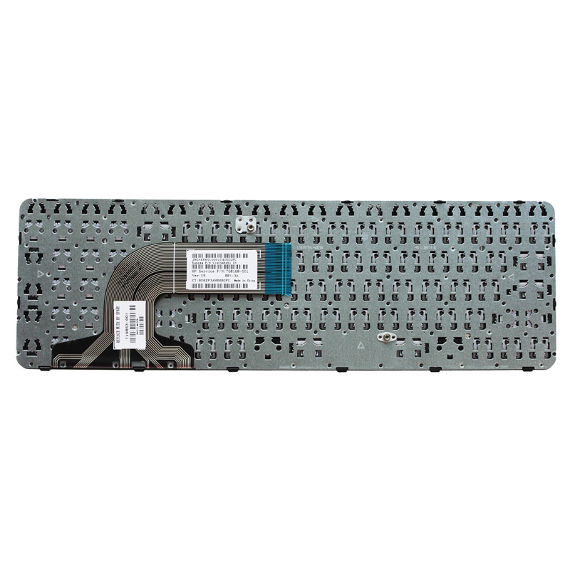 کیبورد لپ تاپ اچ پی HP Pavilion 15-N بدون فریم مشکی