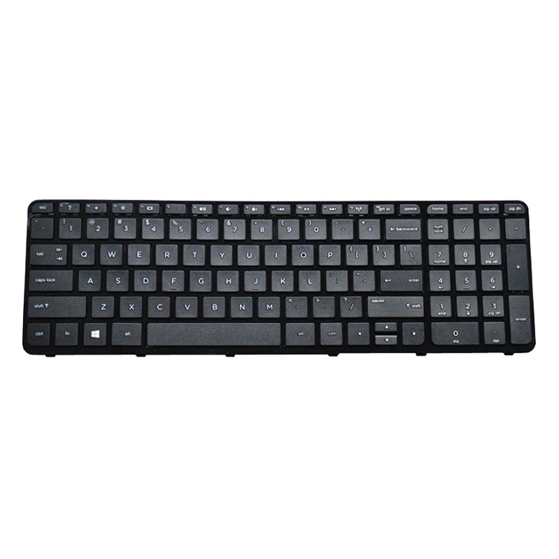 کیبورد لپ تاپ اچ پی HP Pavilion 17-E بدون فریم مشکی