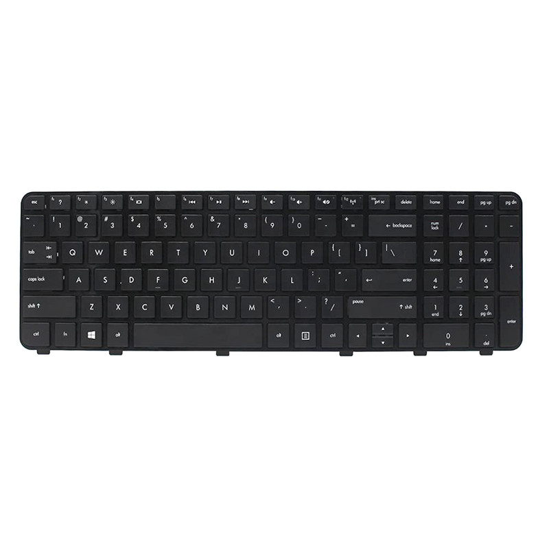 کیبورد لپ تاپ اچ پی HP Pavilion DV6-6000 بدون فریم مشکی