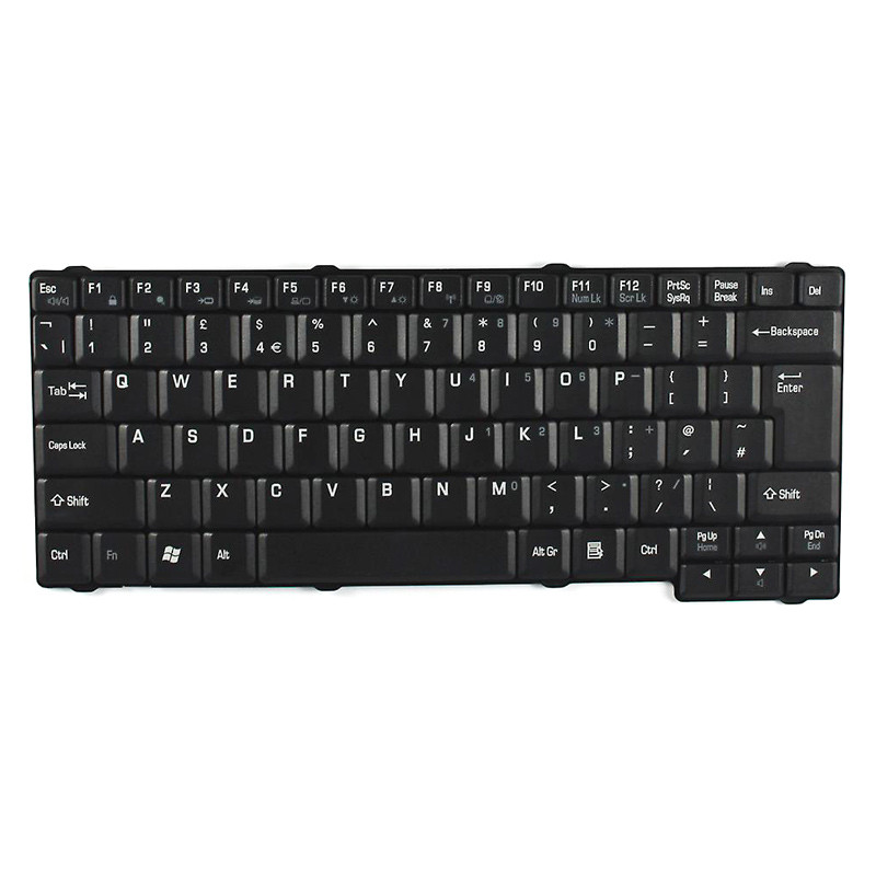 کیبورد لپ تاپ توشیبا Toshiba Satellite L10 با فریم مشکی
