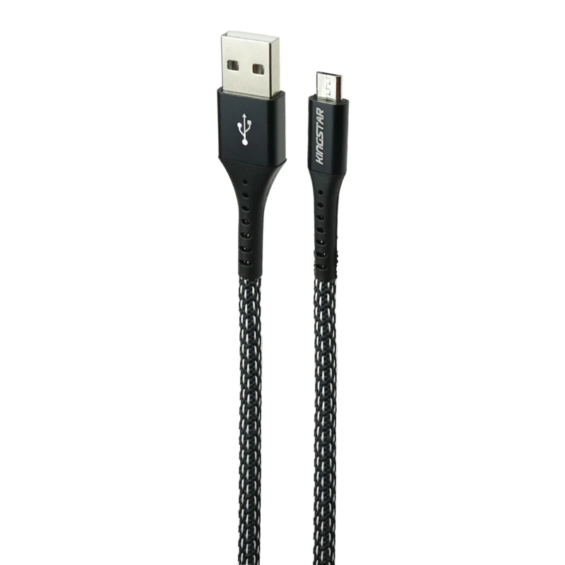 کابل میکرو یو اس بی 2.1 آمپر کینگ استار K125A طول 1.1 متر