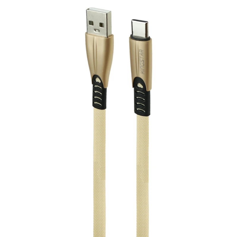 کابل تایپ سی 2.1 آمپر کینگ استار K130C طول 1.1 متر