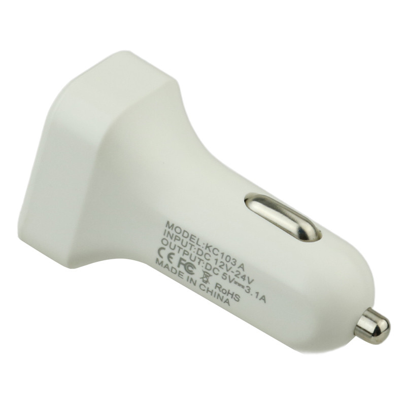 شارژر فندکی KingStar KC103A 2.1A + کابل میکرو یو اس بی
