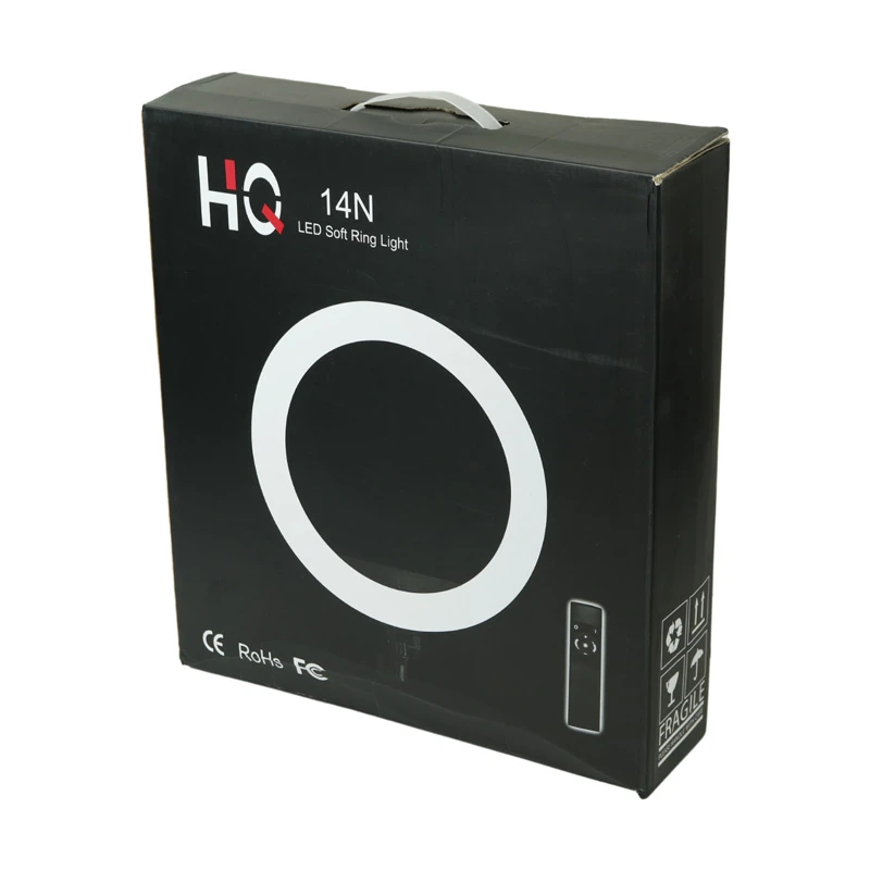 رینگ لایت 14 اینچ LED Soft HQ-14N