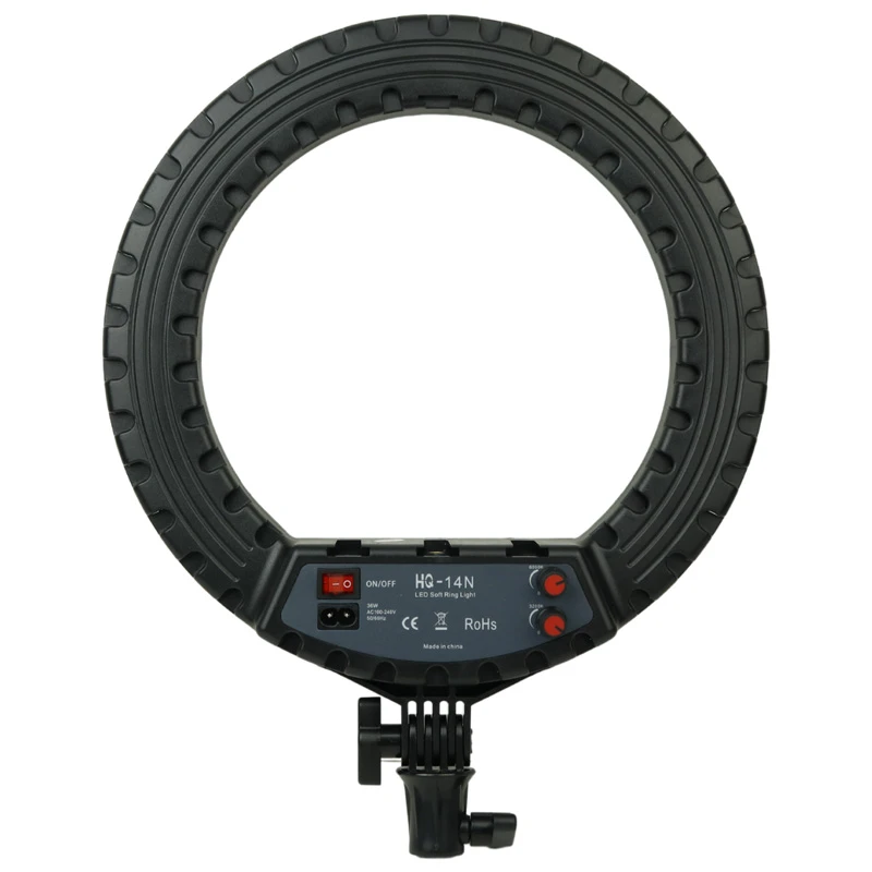 رینگ لایت 14 اینچ LED Soft HQ-14N