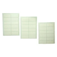 برچسب دور سفید 40*19 میلی متر بسته 1200 عددی