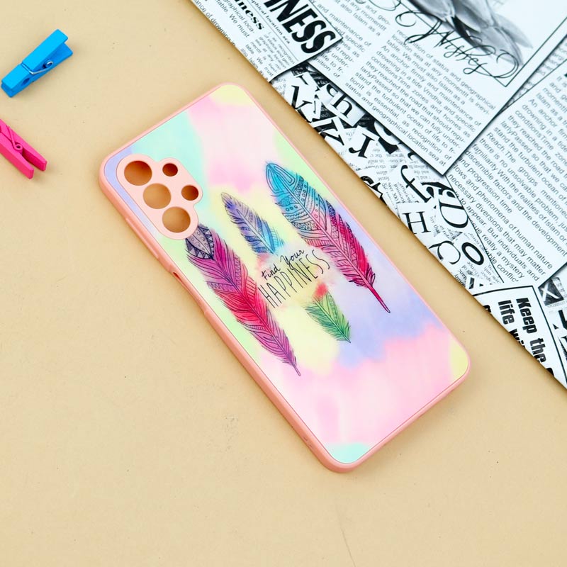قاب محافظ لنزدار لیزری طرحدار براق Samsung Galaxy A13 4G