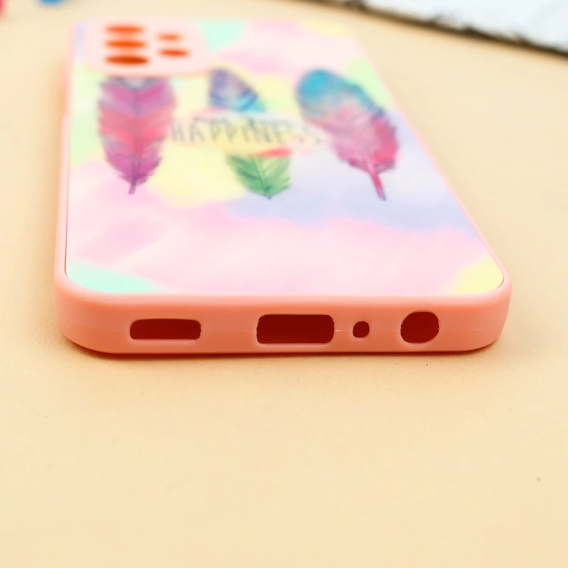 قاب لیزری سامسونگ Galaxy A23 طرح دار براق محافظ لنزدار