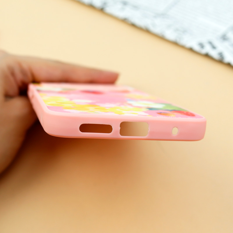 قاب محافظ لنزدار لیزری طرحدار براق Xiaomi Poco M4 Pro