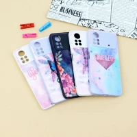 قاب لیزری شیائومی Poco X4 Pro 5G طرح دار براق محافظ لنزدار