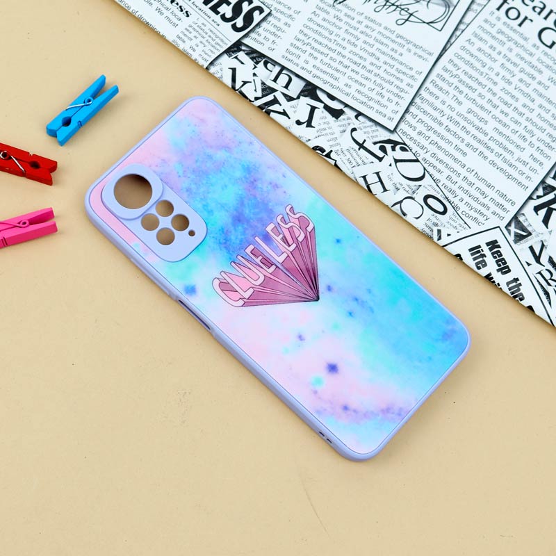 قاب لیزری شیائومی Redmi Note 11 / 11s طرح دار براق محافظ لنزدار