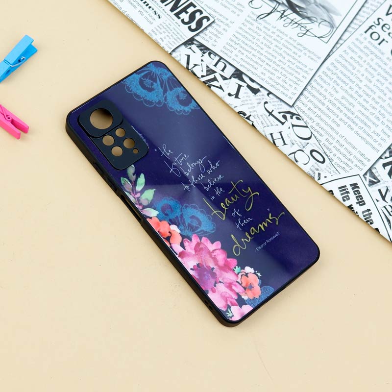 قاب محافظ لنزدار لیزری طرحدار براق Xiaomi Redmi Note 11 Pro