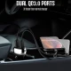 شارژر فندکی فست شارژ Ldnio C2 3A QC3.0 36W + کابل آیفونی