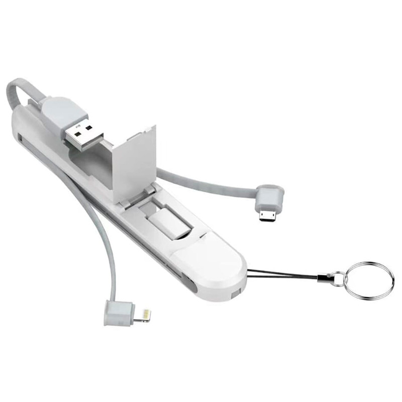 کابل 3 سر فست شارژ Ldnio LC130 3.8A 45cm