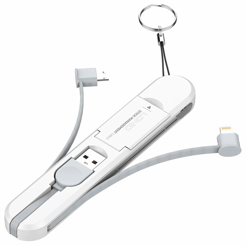 کابل 3 سر فست شارژ Ldnio LC130 3.8A 45cm