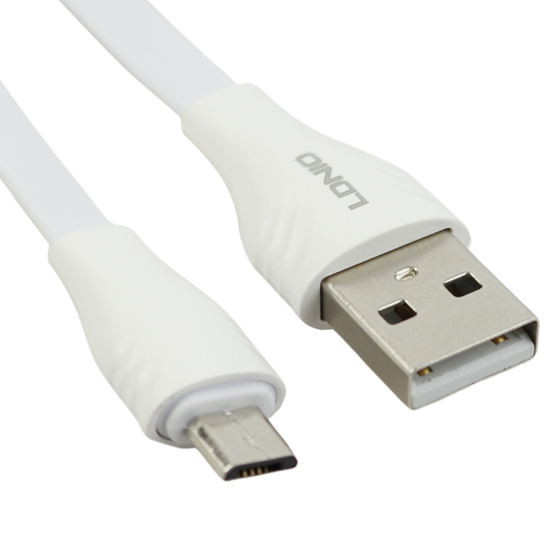 کابل میکرو یو اس بی فست شارژ Ldnio LS551 2.1A 1m