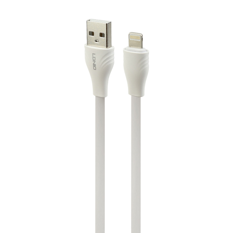 کابل آیفونی فست شارژ Ldnio LS551 2.1A 1m