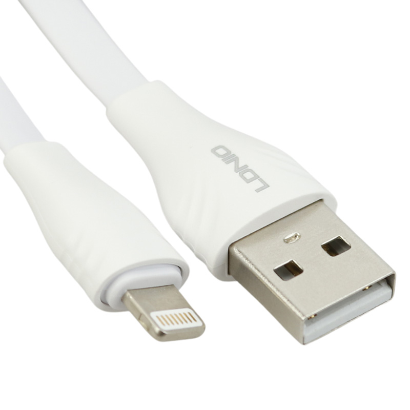 کابل آیفونی فست شارژ Ldnio LS551 2.1A 1m