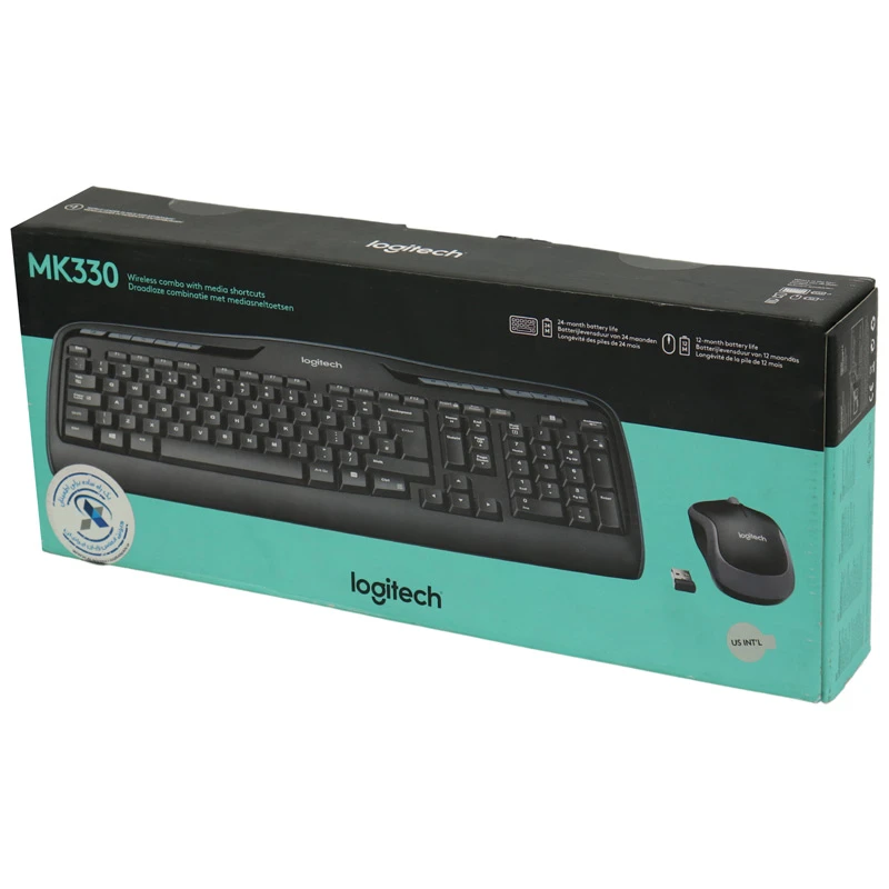 کیبورد و موس بی سیم لاجیتک MK330