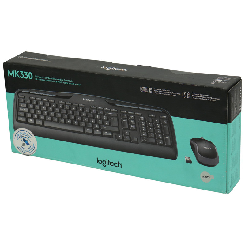کیبورد و موس بی سیم لاجیتک MK330