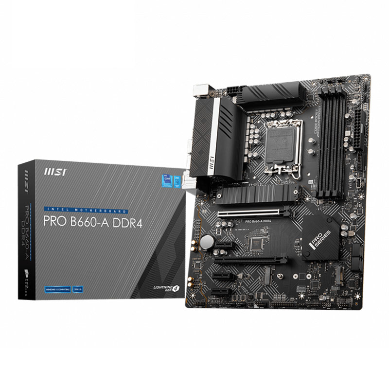 مادربرد ام اس آی Pro B660-A DDR4