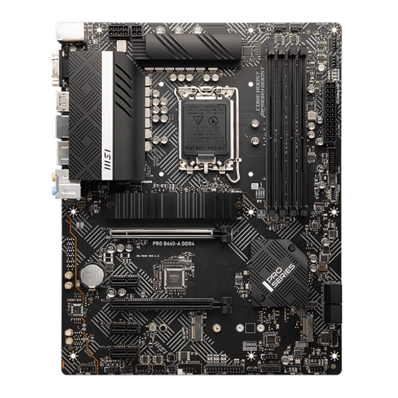 مادربرد ام اس آی Pro B660-A DDR4