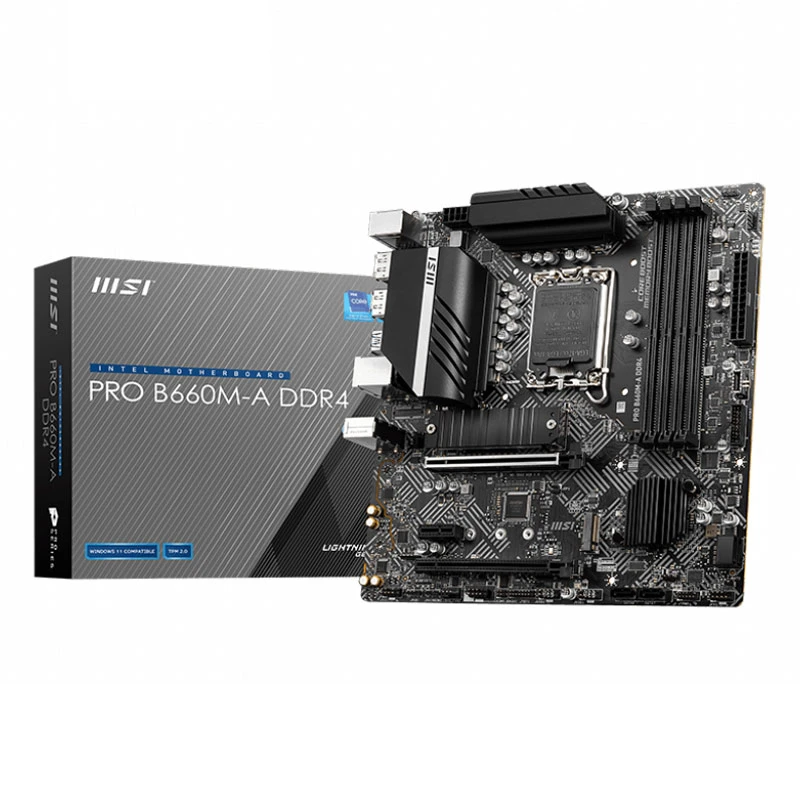 مادربرد ام اس آی Pro B660M-A DDR4