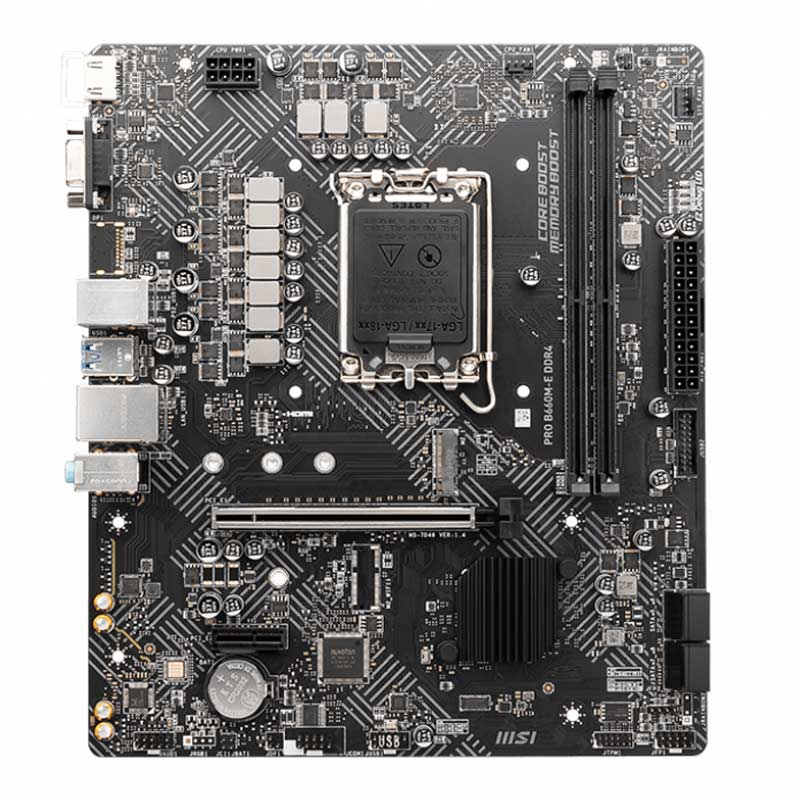مادربرد ام اس آی Pro B660M-E DDR4