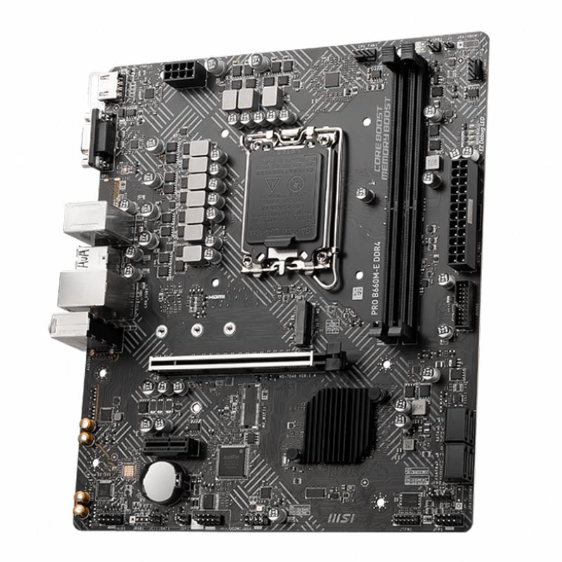 مادربرد ام اس آی Pro B660M-E DDR4