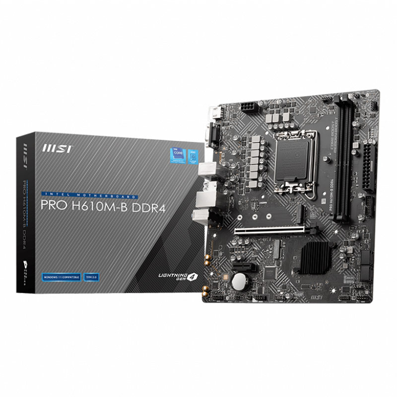 مادربرد ام اس آی Pro H610M-B DDR4